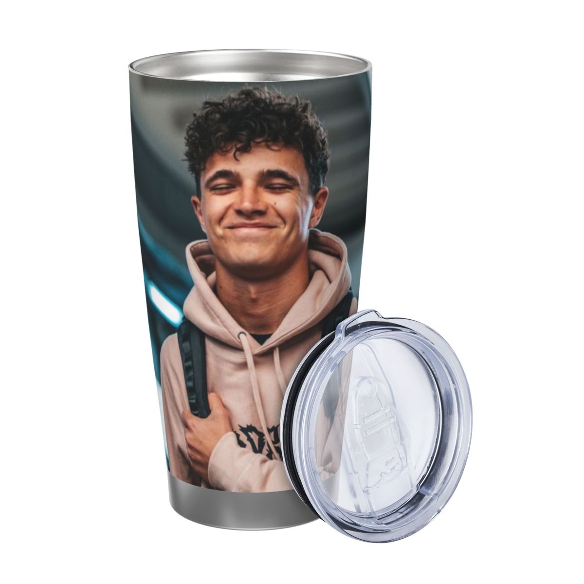Kubek samochodowy Lando Norris – Stainless Steel Straw recenzja i cena