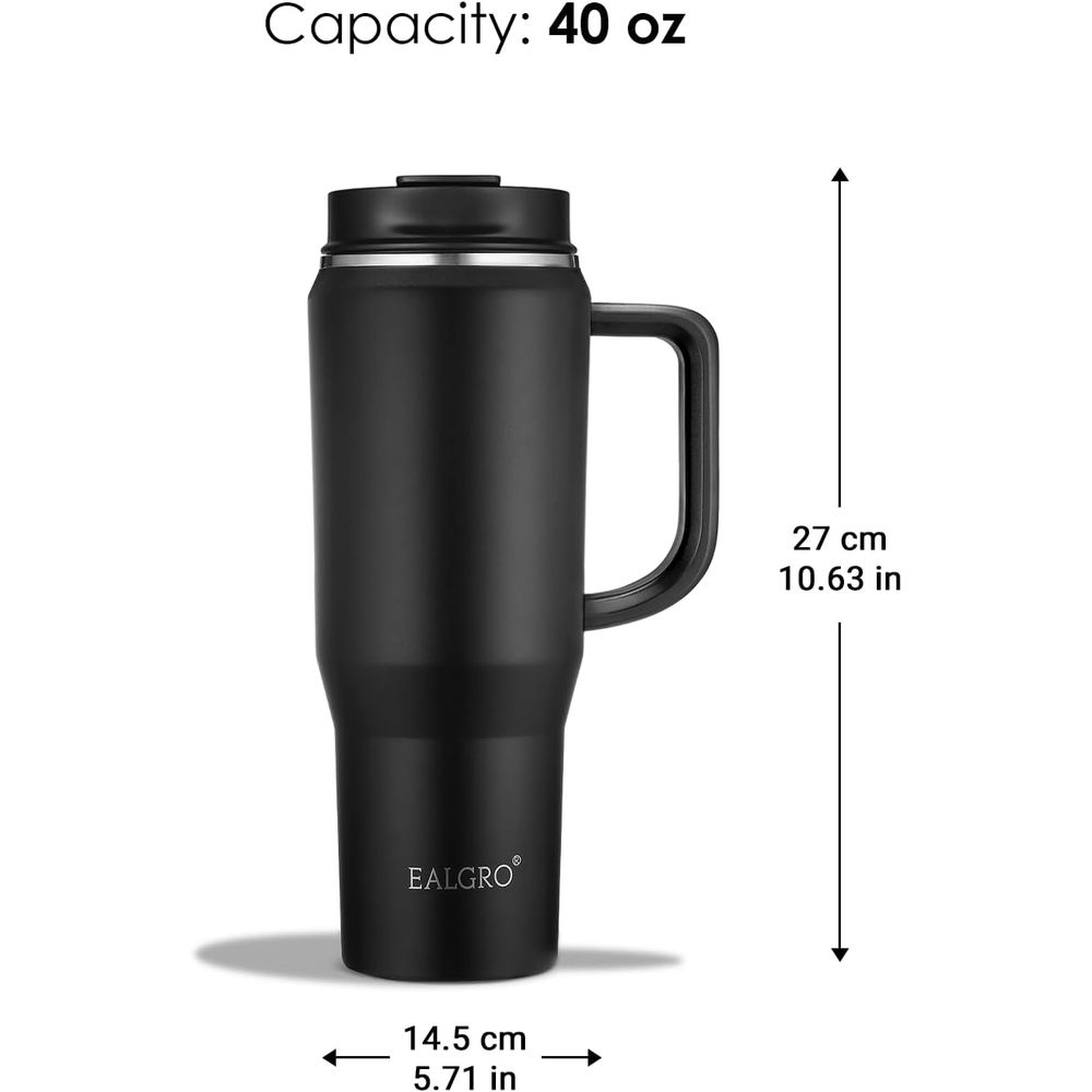 Kubek termiczny 40 oz z uchwyt – Stainless Steel Straw recenzja i cena