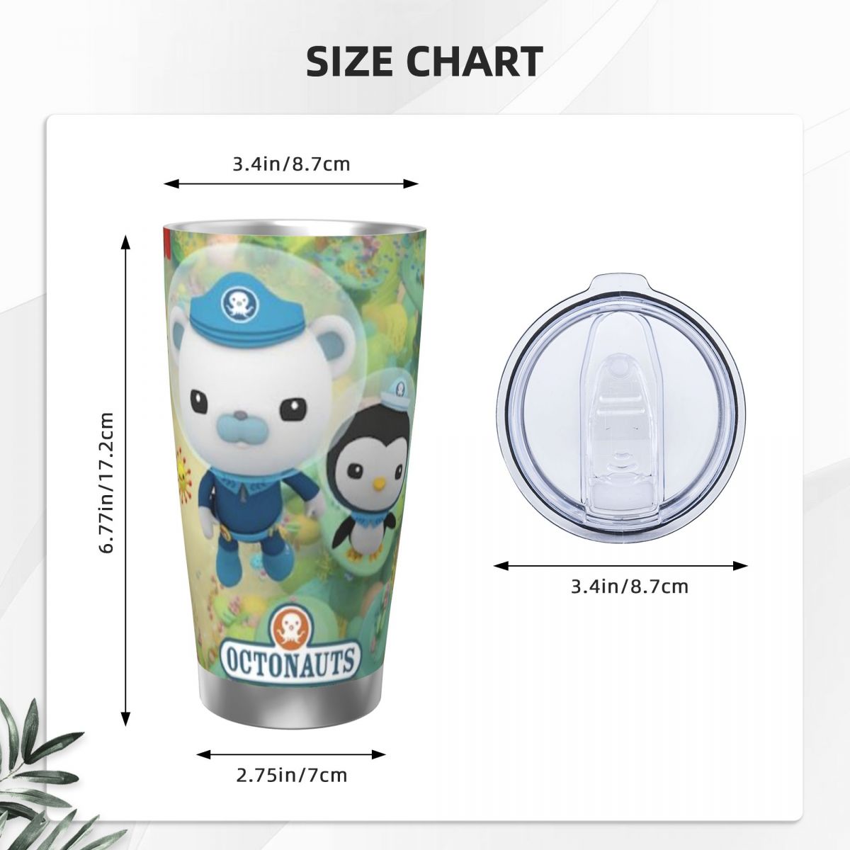 Kubek termiczny Octonauts 20oz – Stainless Steel Straw recenzja i cena